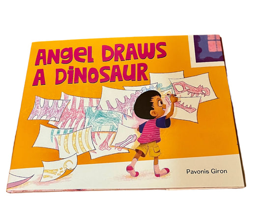 Angel Draws a Dinosaur by Pavonis Giron