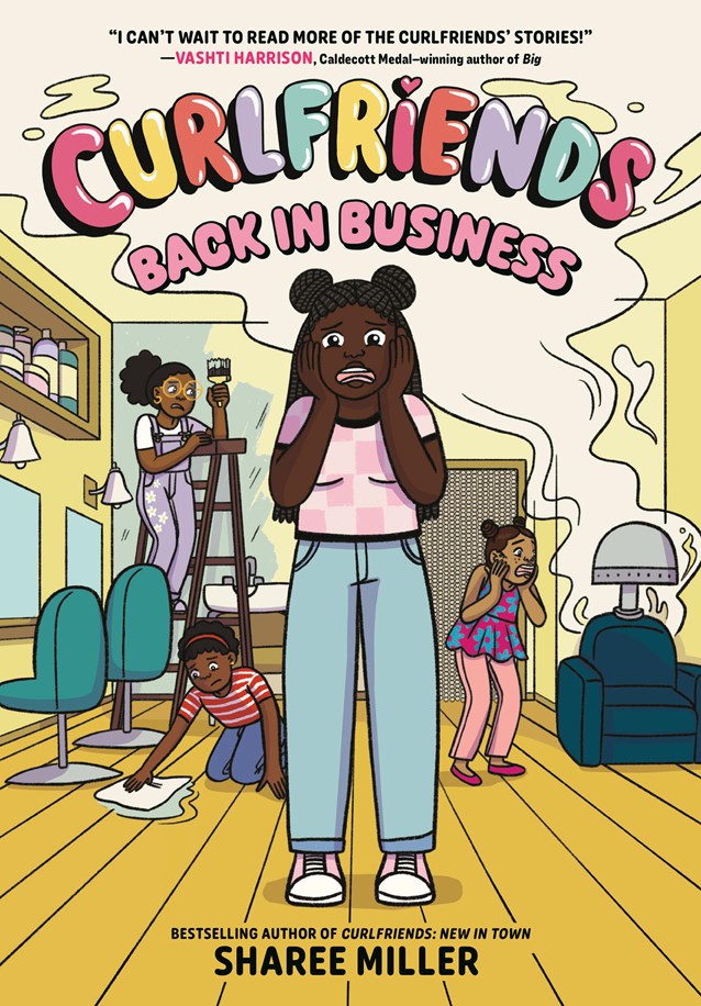 Curlfriends: Back in Business (A Graphic Novel) by Sharee Miller