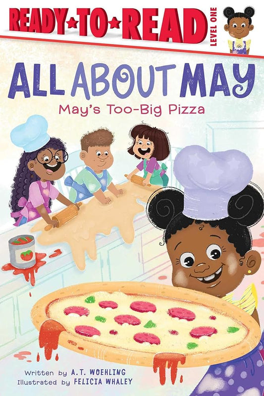 May's Too-Big Pizza: Ready-to-Read Level 1 (All About May) cover image