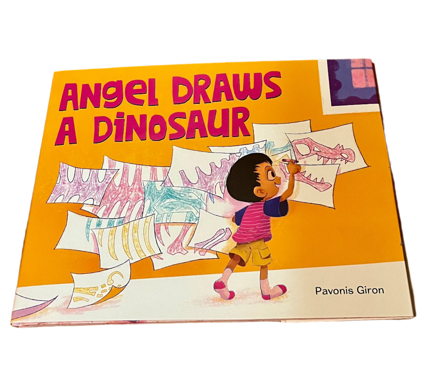 Angel Draws a Dinosaur by Pavonis Giron